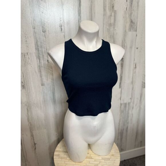 Navy blue tank top - Picture 1 of 6